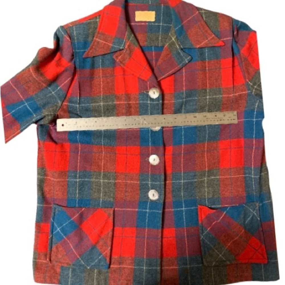SHIRT JACKET Vintage Pendleton 1930’s-40’s Pendleton 49er Wool Shirt Jacket - Picture 4 of 8